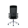 Mono Ergonomic Chair in black with adjustable lumbar support and 3D armrests.