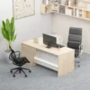 Customized Office Furniture Lux L Shape Executive Desk