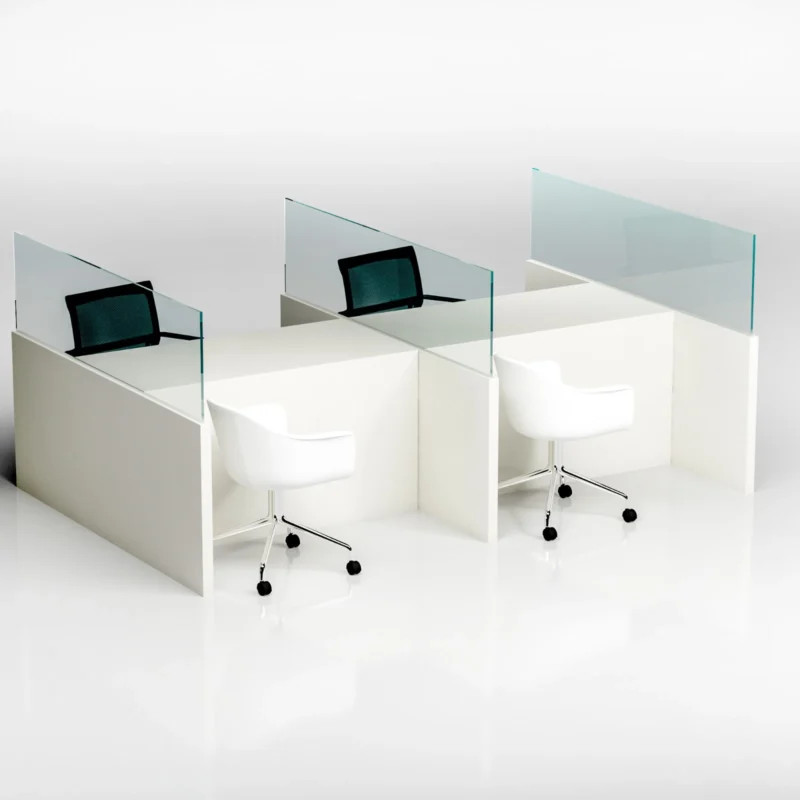 Customized Office Furniture VR L Shape Executive Desk